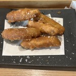 藁焼き鰹たたき明神丸 - 芋の揚げ物