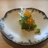 鮨 ラビス 大阪 ヤニック・アレノ - 豌豆豆のお豆腐