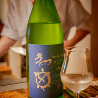 温石 - 初亀 純米吟醸 Blue うすにごり