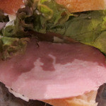 シュクレクール - 柿田さんのハムとレタスのサンド