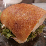 シュクレクール - 柿田さんのハムとレタスのサンド