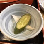 いなにわうどん - お新香