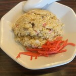元祖肉そば みちのくラーメン - 半チャーハン