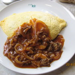 グリル松 - ﾊｯｼｭﾄﾞﾋﾞｰﾌのｵﾑﾗｲｽ