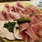 食堂endo - 生ハム盛合わせ