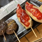 鳥ぶんjiro店 - 椎茸も食べるよ♡
