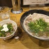 めんめん 守屋 - チャーシューめし  九条ネギラーメン