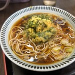相州そば - 料理写真:春菊天そば 550円