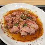 焼肉乃 富士吉 - コブクロ刺し 赤