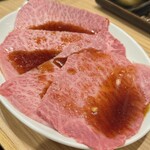 焼肉乃 富士吉 - 特上ロース(シンシン)