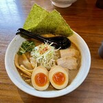 支那そば 無双庵 - こってりラーメン海老＋無双トッピング