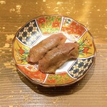 石臼挽蕎麦 三国家 - 赤城和牛炙り肉寿司