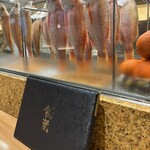 対馬のどぐろとイカ活き造り 博多 魚蔵 都ホテル店 - 