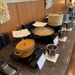 ガーデニア(ホテルマイステイズプレミア成田) - 豆カレー　カレーチャーハン　いかしゅうまい