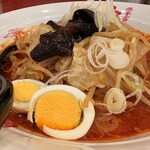 蒙古タンメン中本 - 北極やさい具材アップ