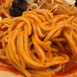 蒙古タンメン中本 - 麺アップ