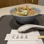 大嘉麻屋 - ちゃんぽん小770円