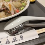 大嘉麻屋 - 皿うどん1210円（細麺）