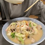 大嘉麻屋 - ちゃんぽん小770円