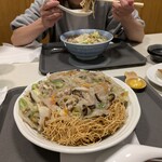 大嘉麻屋 - 皿うどん1210円（細麺）