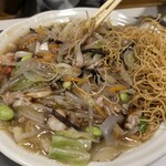 大嘉麻屋 - 皿うどん1210円（細麺）