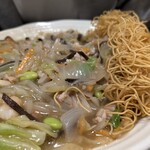 大嘉麻屋 - 皿うどん1210円（細麺）