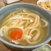 手打ちうどん 上を向いて