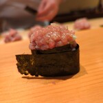 鮨 さかい - ネギトロ軍艦