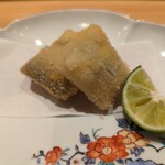 鮨 さかい - 太刀魚のフライ