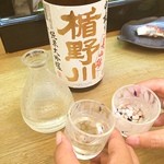すし処 匠 - お勧めの日本酒で乾杯ー＼(^o^)／