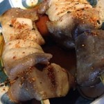 宇ち多゛ - ガツ素焼きお酢無し〜。お酢無しがポイントです。