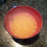 カレーとハンバーグの店 バーグ - みそ汁付き