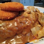 カレーとハンバーグの店 バーグ - スタミナアンドコロッケカレー