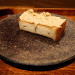 薪鳥新神戸 - 薪焼きのトースト + 鳥肉のリエット