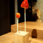 薪鳥新神戸 - 果実飴（奈良 古都華 & 赤葡萄）