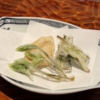 懐石ふじ - 行者ニンニクと筍