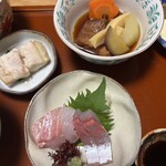 夥汲 - 日替りのお刺身など