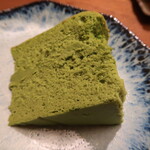 料理屋まえかわ - 抹茶シフォン