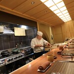 料理屋まえかわ - 店内の様子