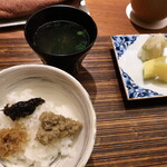 料理屋まえかわ - ご飯セット