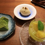 料理屋まえかわ - デザートセット