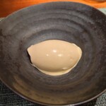 蒼 - 比内地鶏の卵と赤酒のアイスクリーム