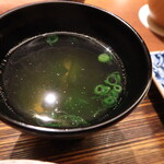 料理屋まえかわ - お吸いもの