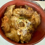 あかべこ - カツ丼アップ