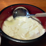 Kumpuu Ume Mitsuki - サービスの吟醸豆腐＠濃度１２％