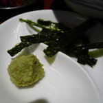 和ダイニング 小粋 - ☆お茶漬けの山葵と海苔です☆