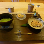 CAFE GALLERY hagi - お抹茶セット