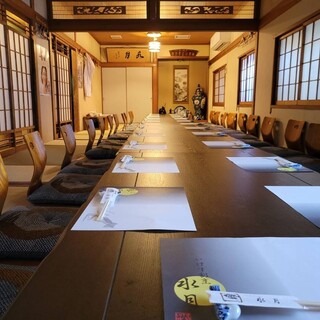 二階座敷最大50名様までご利用が出来ます！