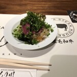 黒毛和牛 ステーキハウス もり川 - ローストビーフに野菜モリモリもり川さん