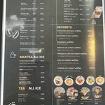 THE PATH COFFEE & BAR - メニュー